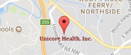 Google Map Unicore Health, Inc.